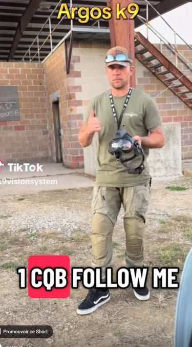 Argos K9, pour chiens et brigade canine, cyno